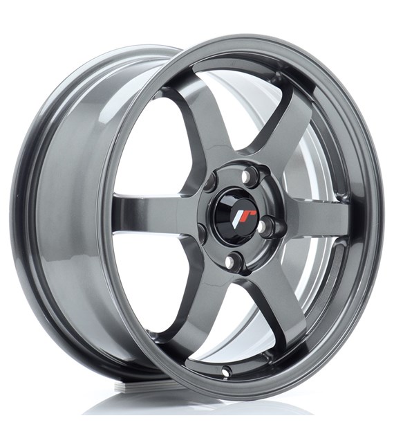 JR Wheels JR3 16x7 ET40 4x100 Gun Metal