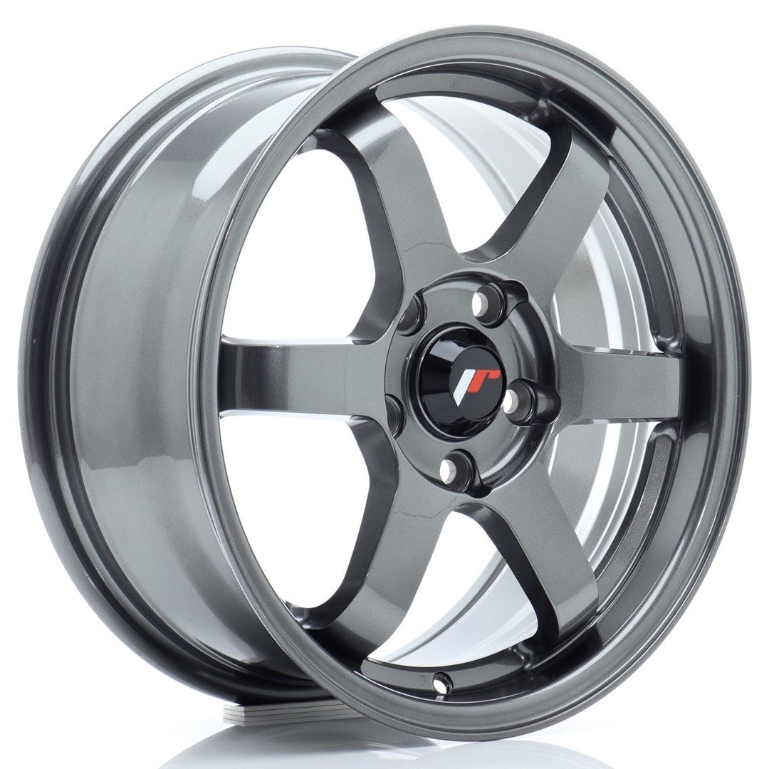 JR Wheels JR3 16x7 ET25 4x100 Gun Metal