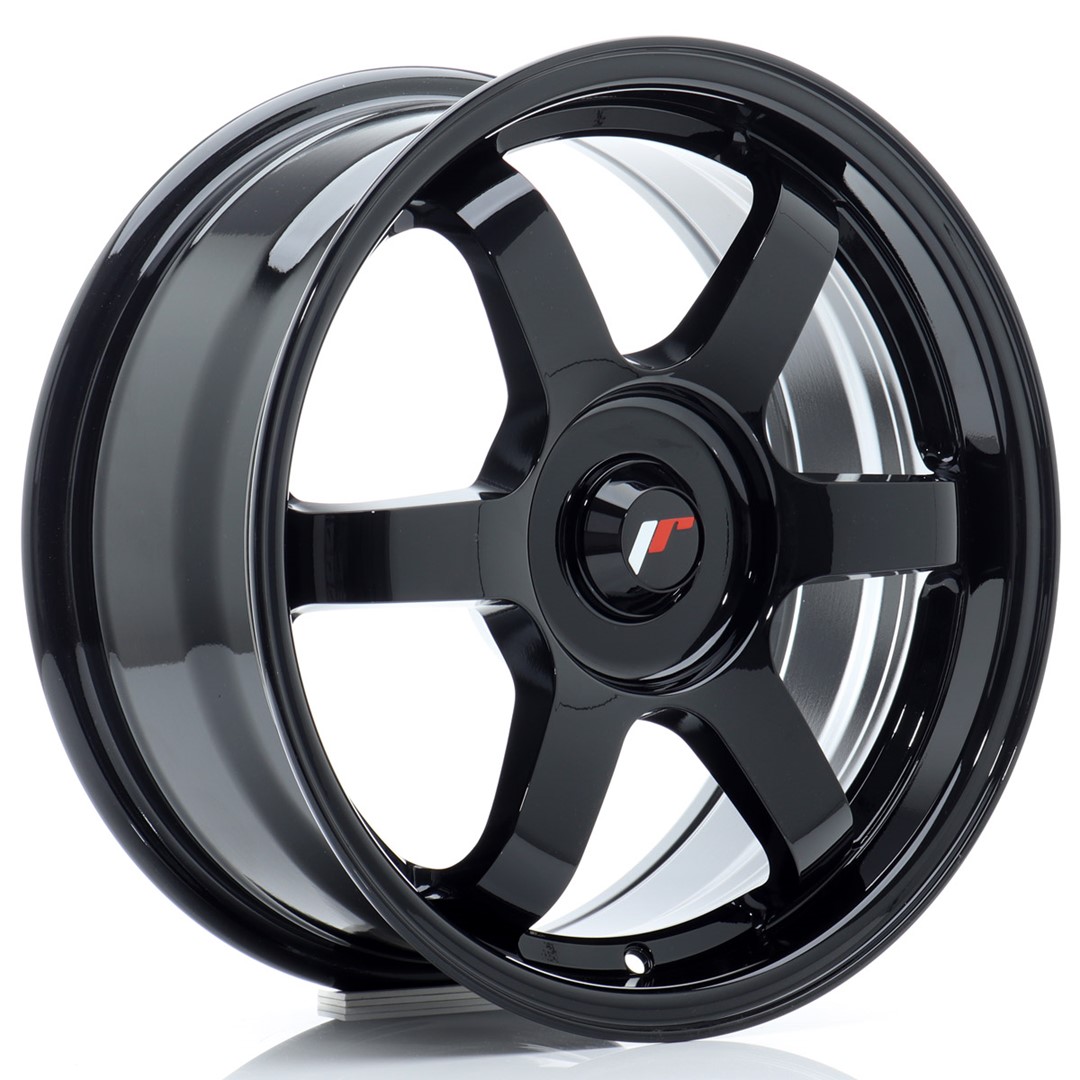 JR Wheels JR3 16x7 ET25-40 BLANK Gloss Black