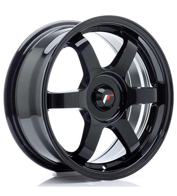 JR Wheels JR3 16x7 ET25-40 BLANK Gloss Black