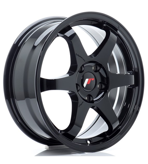 JR Wheels JR3 17x7 ET40 4x100 Gloss Black