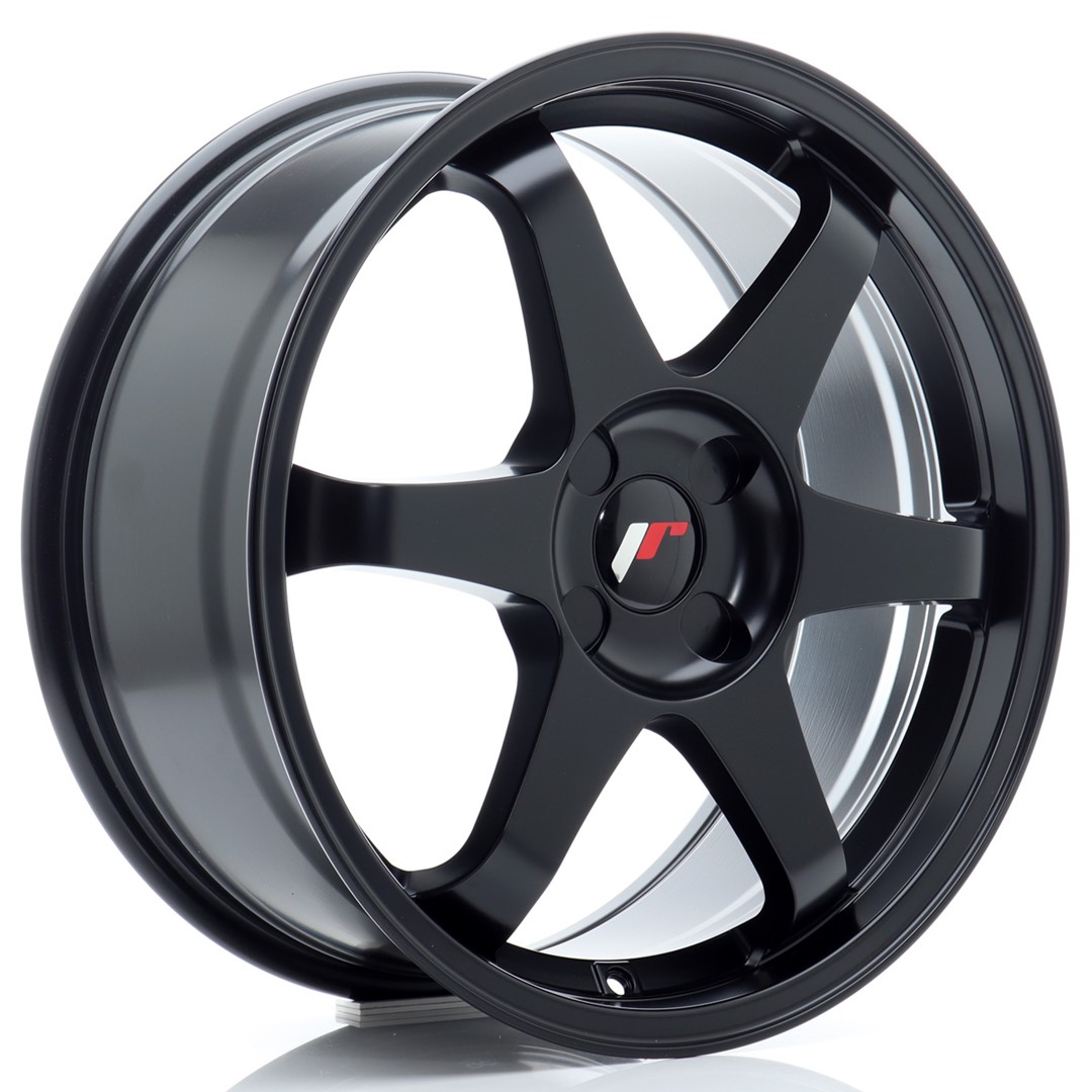 JR Wheels JR3 18x8 ET20-45 4H BLANK Matt Black