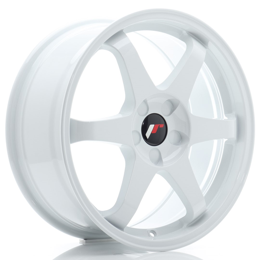 JR Wheels JR3 18x8 ET20-45 5H BLANK White