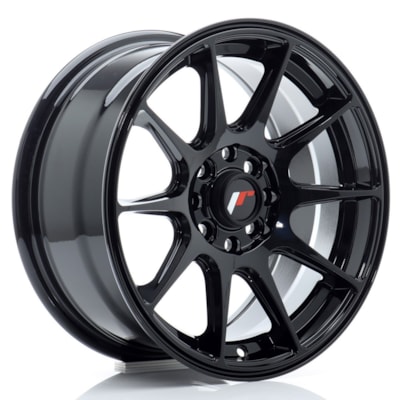 JR Wheels JR11 15x7 ET30 4x100/108 Gloss Black