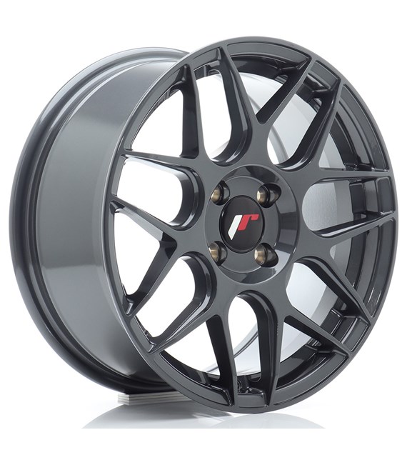 JR Wheels JR18 16x7 ET25 4x108 Hyper Gray