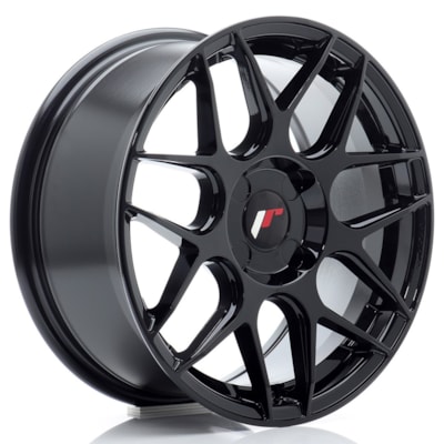 JR Wheels JR18 16x7 ET20-35 4H BLANK Gloss Black