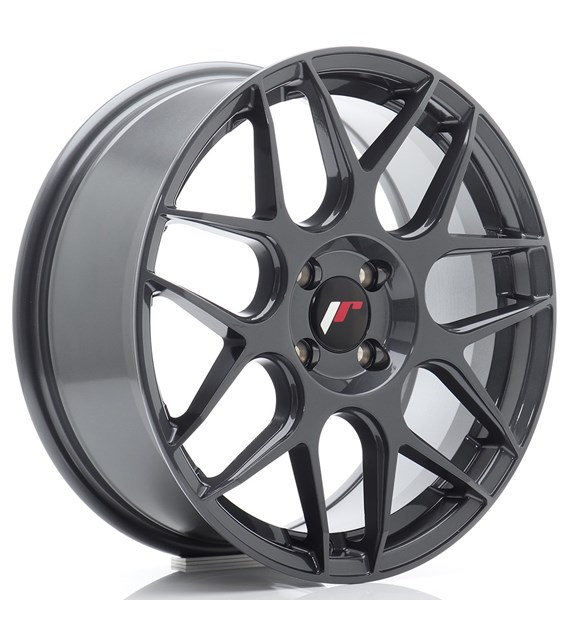 JR Wheels JR18 17x7 ET40 4x100 Hyper Gray