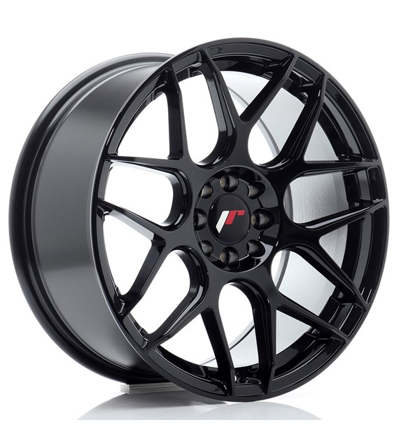 JR Wheels JR18 17x8 ET35 5x100/114 Gloss Black