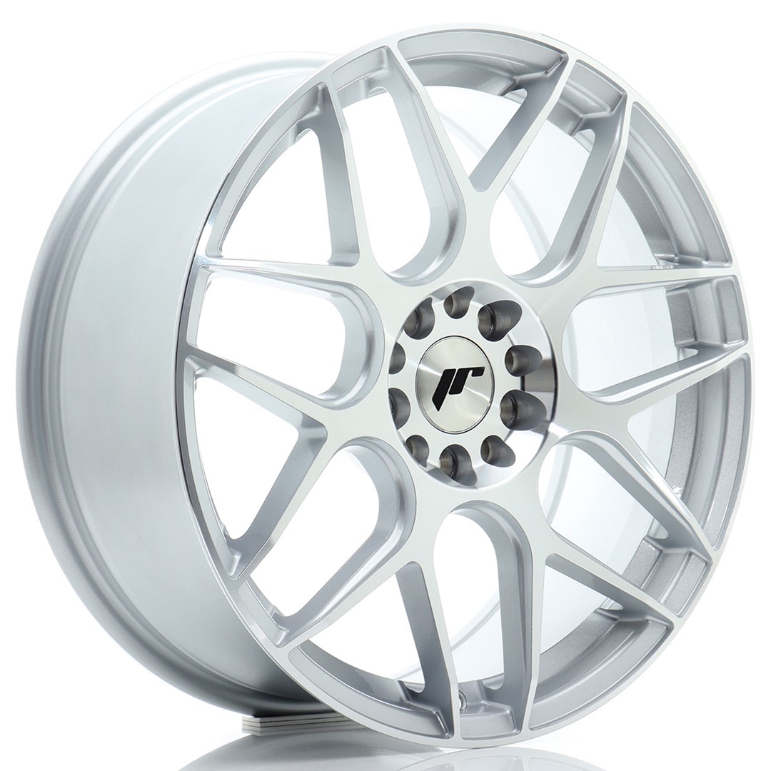 JR Wheels JR18 18x7,5 ET40 5x112/114 Silver Machined Face