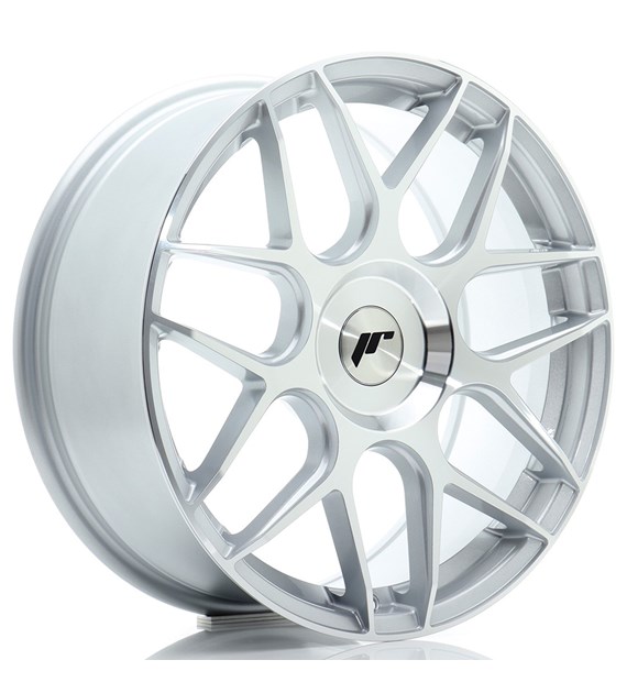 JR Wheels JR18 18x7,5 ET20-40 BLANK Silver Machined Face