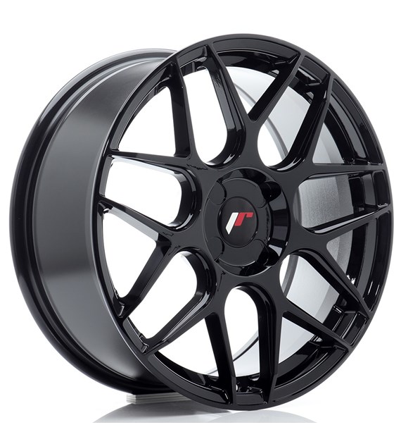 JR Wheels JR18 18x7,5 ET20-40 4H BLANK Gloss Black