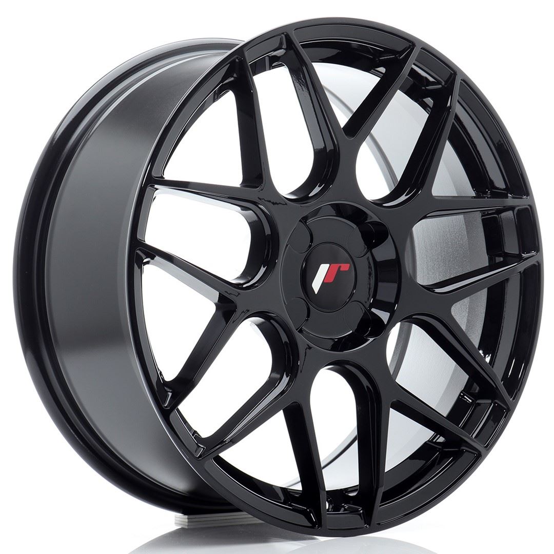 JR Wheels JR18 18x7,5 ET20-40 4H BLANK Gloss Black