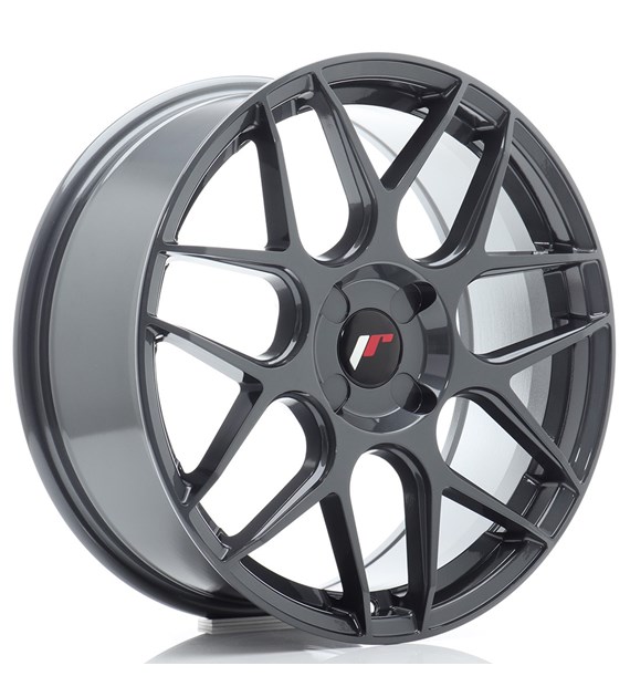 JR Wheels JR18 18x7,5 ET20-40 4H BLANK Hyper Gray