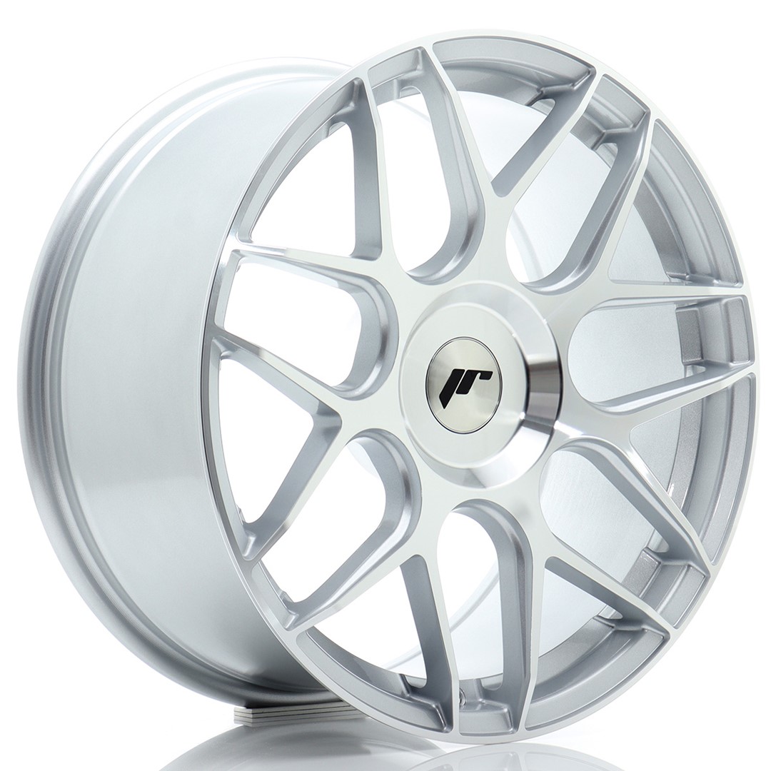 JR Wheels JR18 18x8,5 ET20-45 BLANK Silver Machined Face JR Wheels JR18 18x8,5 ET20-45 BLANK Silver Machined Face