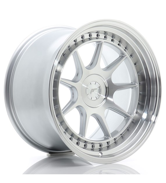 JR Wheels JR47 18x10,5 ET15-22 5H BLANK Silver Machined Face