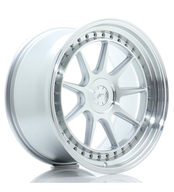 JR Wheels JR47 19x10 ET15-40 5H BLANK Silver Machined Face