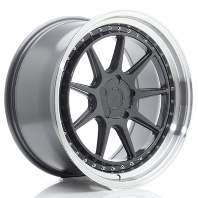 JR Wheels JR47 19x9,5 ET15-35 5H BLANK Hyper Gray w/ Machined Lip