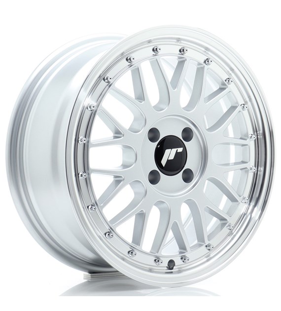 JR Wheels JR23 16x7 ET20 4x100 Hyper Silver w/Machined Lip