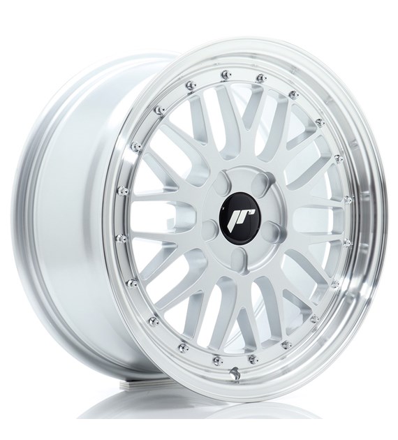 JR Wheels JR23 17x7,5 ET20-40 5H BLANK Hyper Silver w/Machined Lip