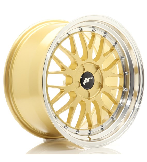 JR Wheels JR23 18x9,5 ET20-48 5H BLANK Gold w/Machined Lip