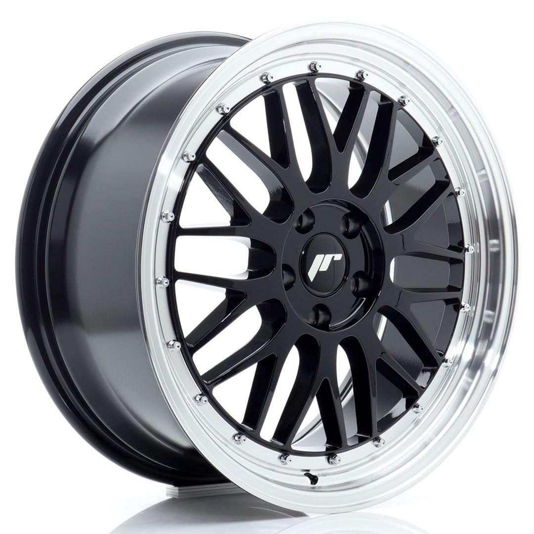 JR Wheels JR23 19x8,5 ET45 5x112 Gloss Black w/Machined Lip