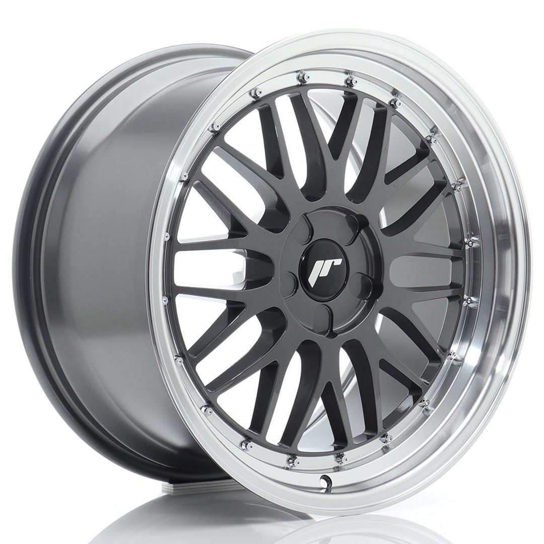 JR Wheels JR23 19x9,5 ET20-45 5H BLANK Hyper Gray w/Machined Lip