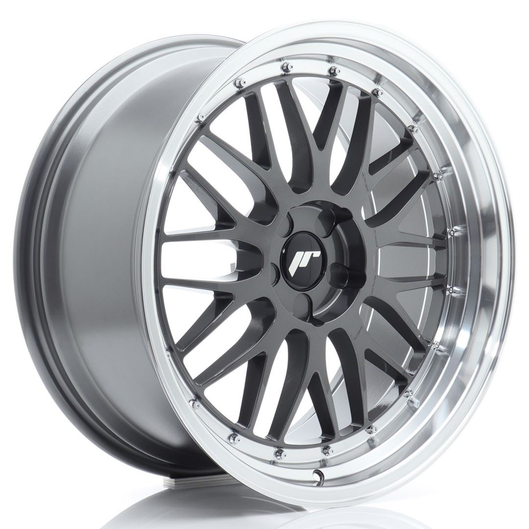 JR Wheels JR23 20x9,5 ET20-35 5H BLANK Hyper Gray w/Machined Lip