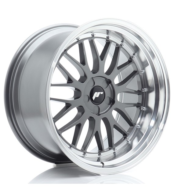 JR Wheels JR23 20x10,5 ET15-25 5H BLANK Hyper Gray w/Machined Lip