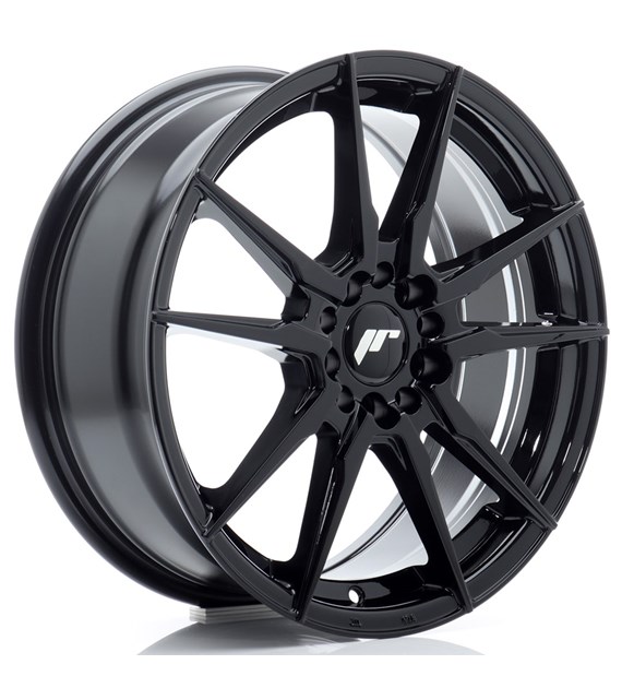 JR Wheels JR21 17x7 ET40 4x100/114 Gloss Black