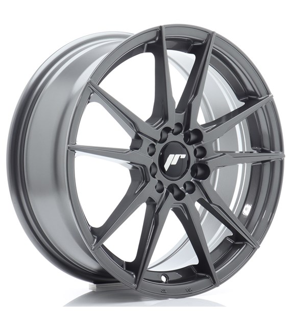 JR Wheels JR21 17x7 ET40 4x100/114 Hyper Gray