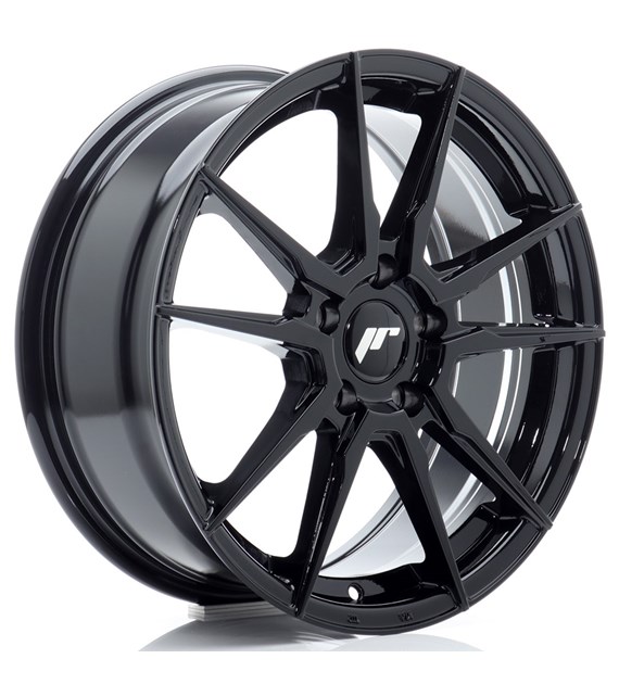 JR Wheels JR21 17x7 ET40 5x100 Gloss Black