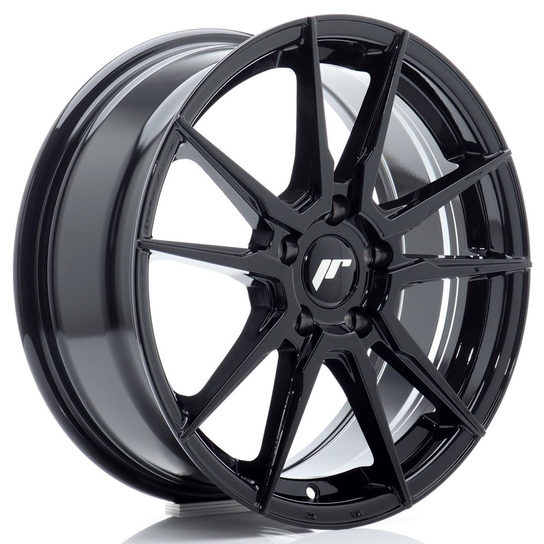 JR Wheels JR21 17x7 ET40 5x100 Gloss Black