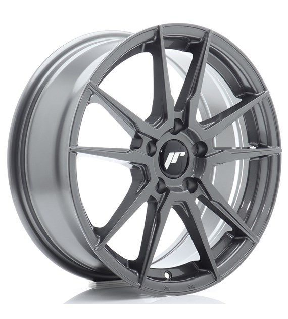 JR Wheels JR21 17x7 ET40 5x114 Hyper Gray