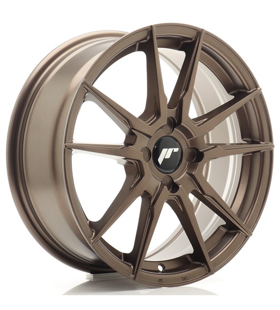 JR Wheels JR21 17x7 ET20-40 4H BLANK Matt Bronze