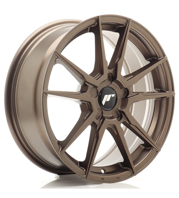 JR Wheels JR21 17x7 ET20-40 5H BLANK Matt Bronze