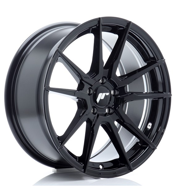 JR Wheels JR21 17x8 ET35 5x100 Gloss Black