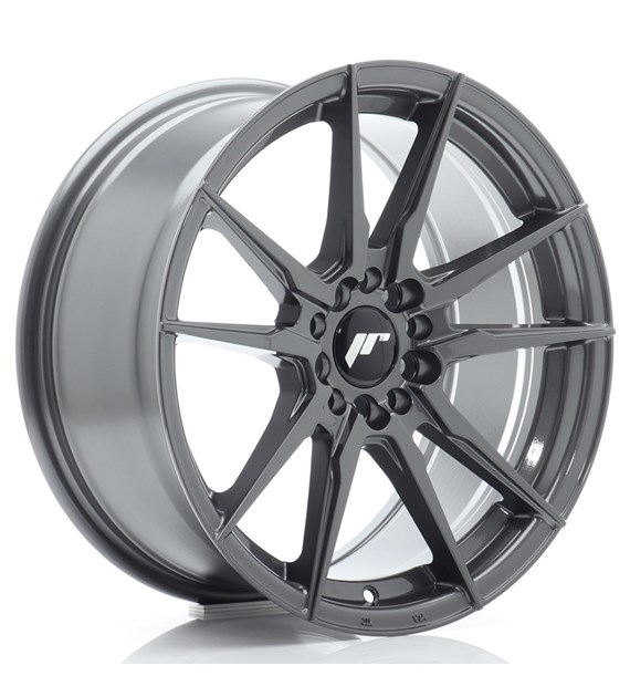 JR Wheels JR21 17x8 ET35 5x108/112 Hyper Gray