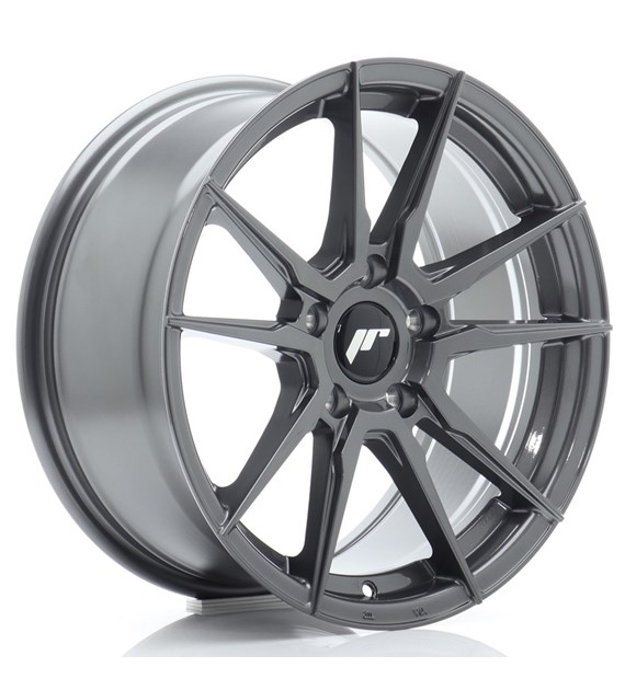 JR Wheels JR21 17x8 ET35 5x120 Hyper Gray