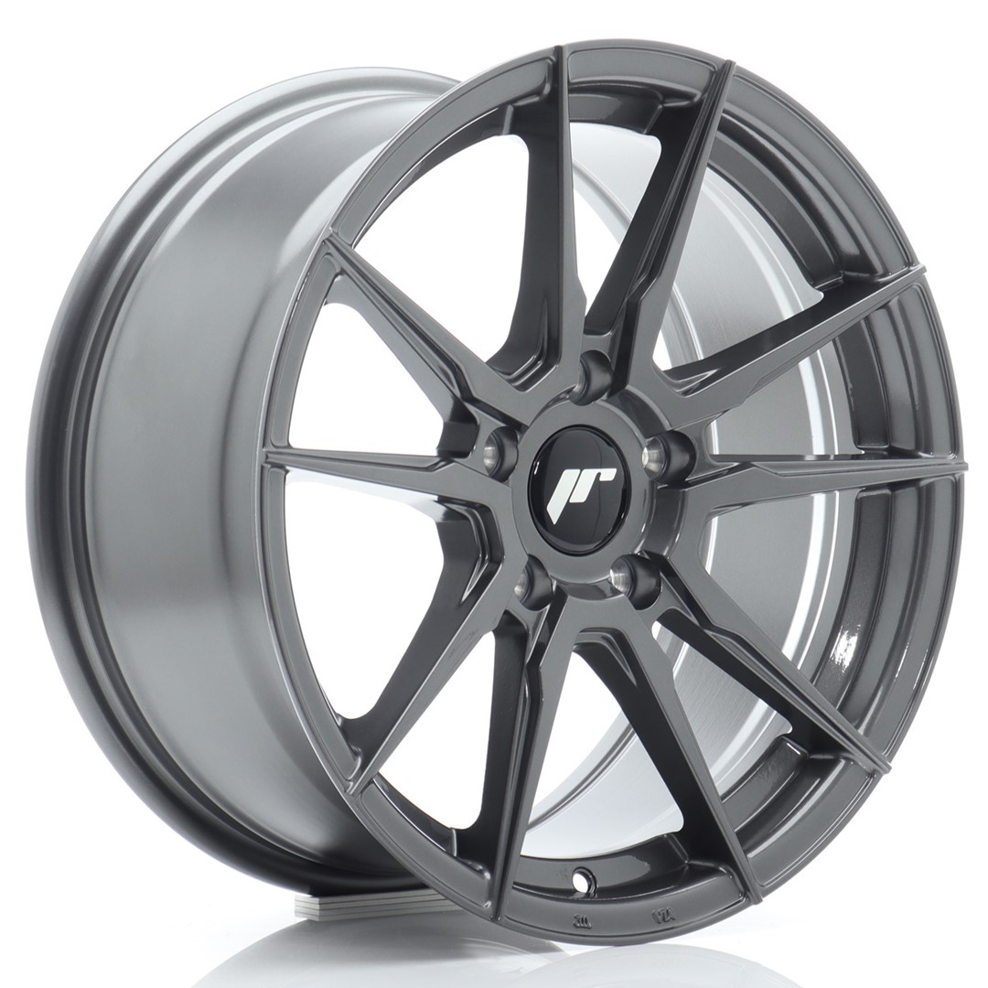 JR Wheels JR21 17x8 ET35 5x120 Hyper Gray