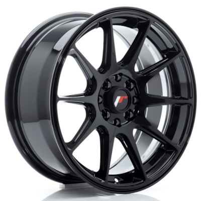 JR Wheels JR11 16x7 ET30 5x100/114 Gloss Black