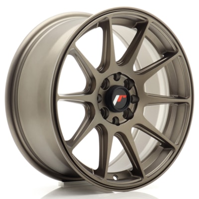 JR Wheels JR11 16x7 ET25 4x100/108 Matt Bronze