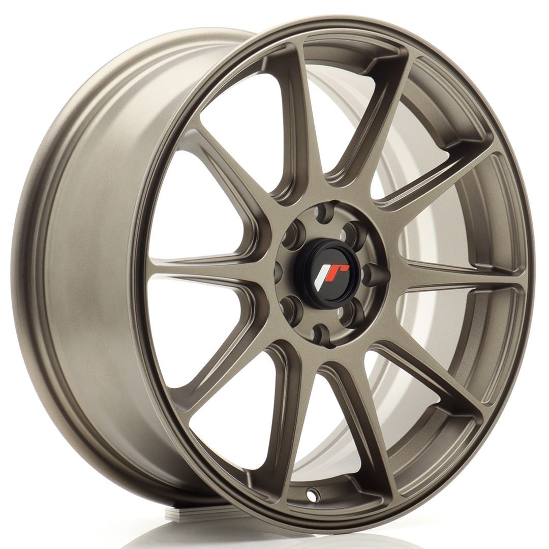 JR Wheels JR11 17x7 ET25 4x100/108 Matt Bronze