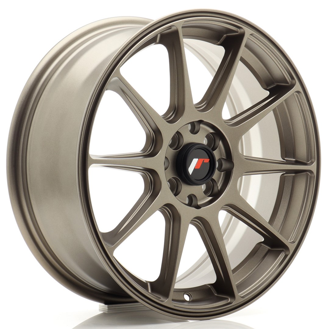 JR Wheels JR11 17x7 ET25 4x100/108 Matt Bronze