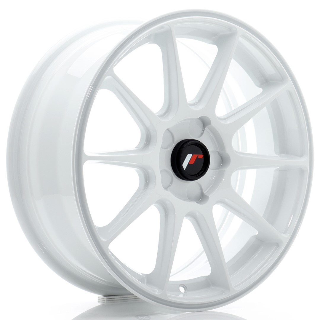 JR Wheels JR11 17x7 ET20-38 5H BLANK White