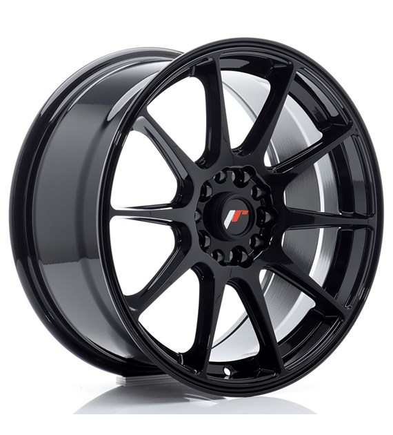 JR Wheels JR11 17x8 ET25 4x100/108 Gloss Black