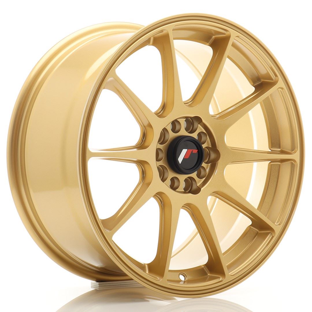 JR Wheels JR11 17x8 ET35 5x100/108 Gold