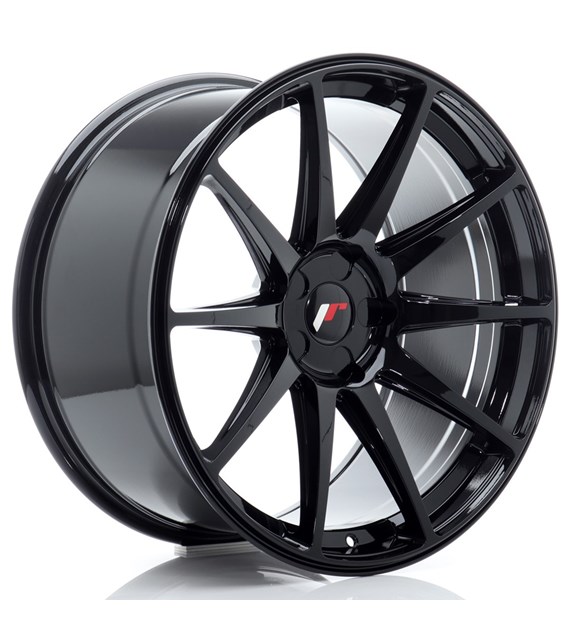 JR Wheels JR11 20x10 ET20-40 5H BLANK Gloss Black