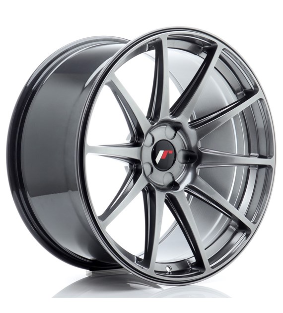 JR Wheels JR11 20x10 ET20-40 5H BLANK Hyper Black