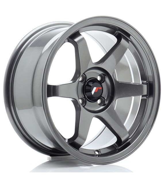 JR Wheels JR3 16x8 ET25 4x100 Gun Metal