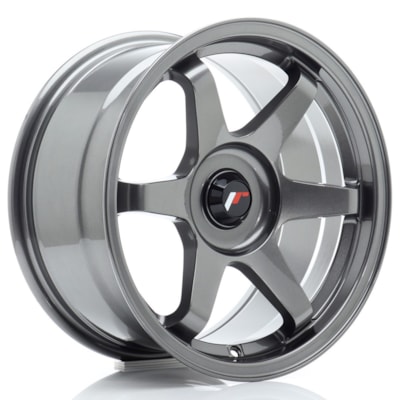 JR Wheels JR3 16x8 ET25 BLANK Gun Metal